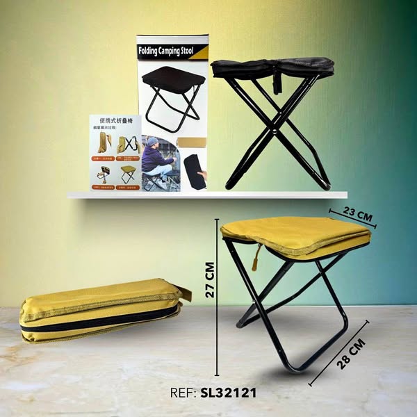 Silla plegable en estuche